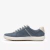 Zapatillas Nalle Zen de nubuck azul para mujer