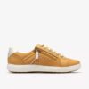 Zapatillas Nalle Zen para mujer en nubuck amarillo Zapatillas Nalle Zen para mujer en nubuck amarillo