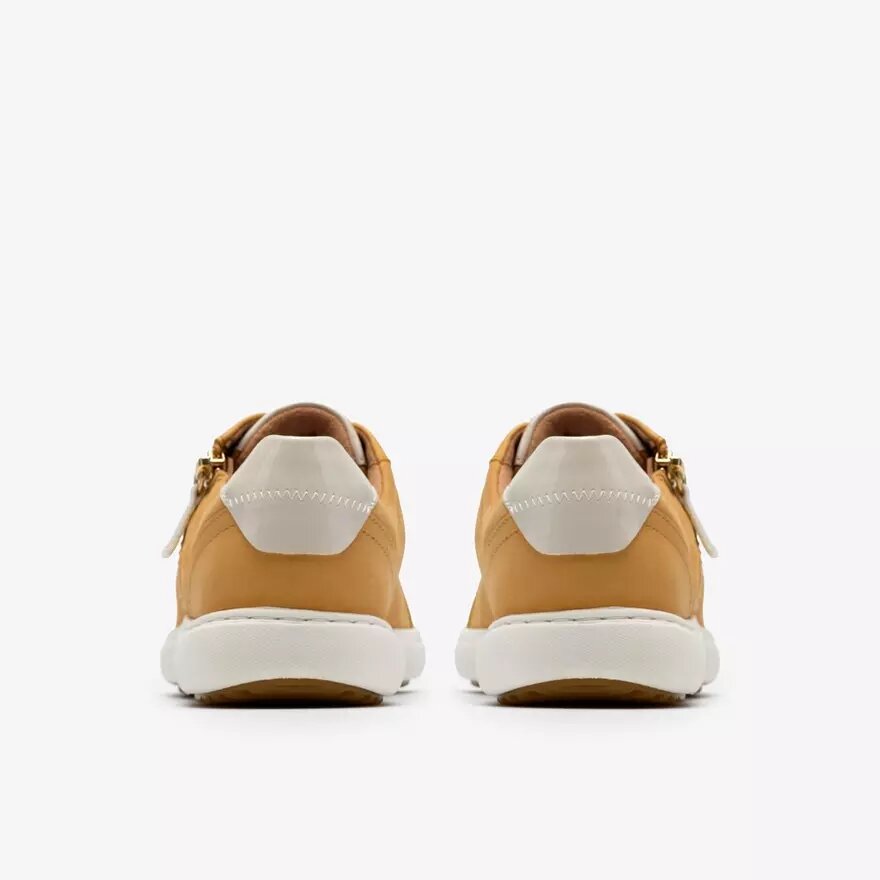 Zapatillas Nalle Zen para mujer en nubuck amarillo Zapatillas Nalle Zen para mujer en nubuck amarillo