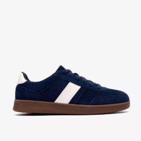 Zapatillas Seco Speed2 de ante azul marino para mujer