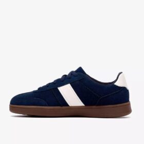 Zapatillas Seco Speed2 de ante azul marino para mujer