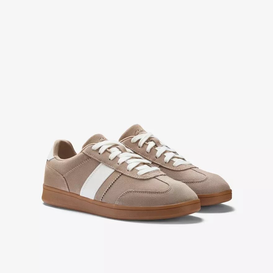 Zapatillas Seco Speed2 de ante marrón claro para mujer Zapatillas Seco Speed2 de ante marrón claro para mujer