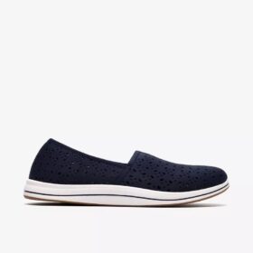 Zapatillas slip-on Breeze Lily azul marino para mujer
