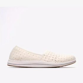 Zapatillas slip-on Breeze Lily blancas para mujer