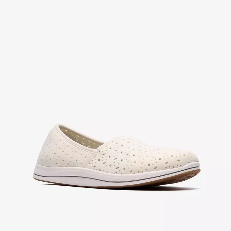 Zapatillas slip-on Breeze Lily blancas para mujer Zapatillas slip-on Breeze Lily blancas para mujer