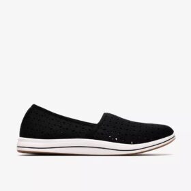 Zapatillas slip-on Breeze Lily negras para mujer