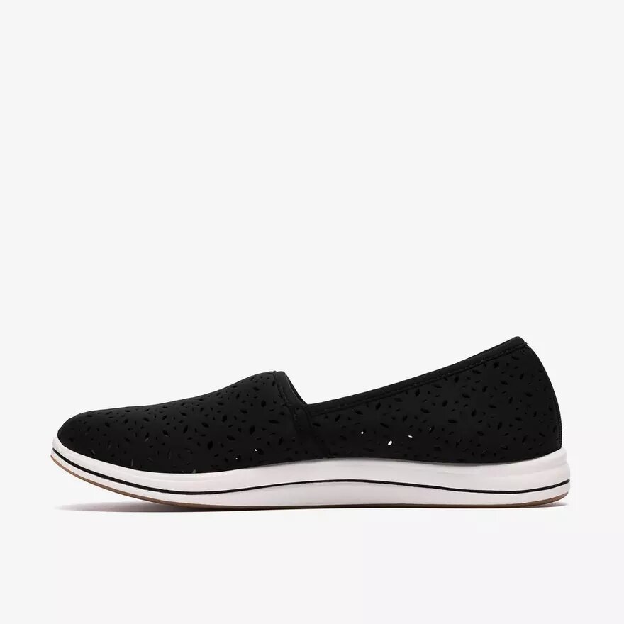 Zapatillas slip-on Breeze Lily negras para mujer Zapatillas slip-on Breeze Lily negras para mujer