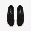 Zapatillas slip-on Breeze Sky Zoe de lona negra para mujer