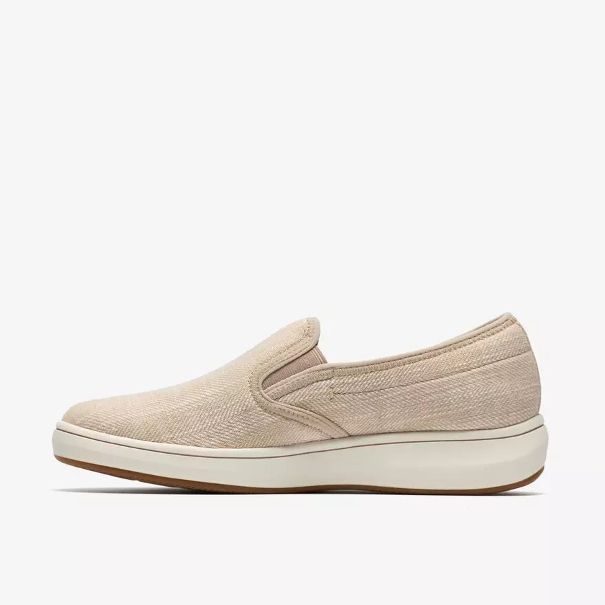 Zapatillas slip-on Breeze Sky Zoe Sand de lona para mujer Zapatillas slip-on Breeze Sky Zoe Sand de lona para mujer