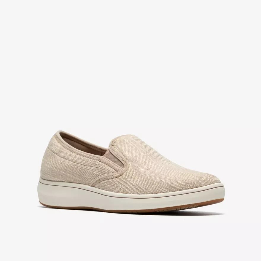 Zapatillas slip-on Breeze Sky Zoe Sand de lona para mujer Zapatillas slip-on Breeze Sky Zoe Sand de lona para mujer