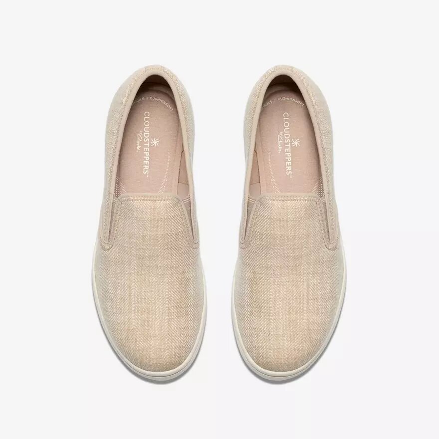 Zapatillas slip-on Breeze Sky Zoe Sand de lona para mujer Zapatillas slip-on Breeze Sky Zoe Sand de lona para mujer