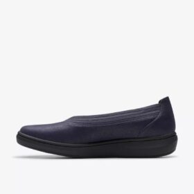 Zapatillas slip-on Breezesky Air para mujer, de tejido azul marino