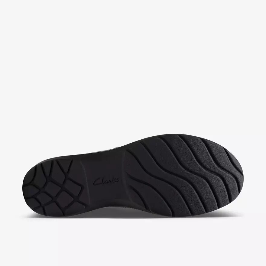 Zapatillas slip-on Carleigh Ray de piel negra para mujer Zapatillas slip-on Carleigh Ray de piel negra para mujer