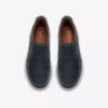 Zapatillas slip-on Craftwell Step de cuero azul marino para hombre Zapatillas slip-on Craftwell Step de cuero azul marino para hombre