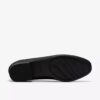 Zapatillas slip-on de cuero negro Juliet Mia para mujer Zapatillas slip-on de cuero negro Juliet Mia para mujer