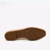 Zapatillas slip-on de piel color crema Juliet Mia para mujer