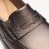 Zapatillas slip-on Ellowyn Penny en bronce metalizado para mujer Zapatillas slip-on Ellowyn Penny en bronce metalizado para mujer