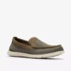 Zapatillas slip-on Flexway Step para hombre, de punto color oliva Zapatillas slip-on Flexway Step para hombre, de punto color oliva
