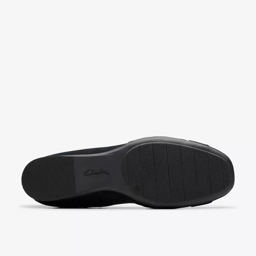 Zapatillas slip-on Jazmynn Gem de ante negro para mujer Zapatillas slip-on Jazmynn Gem de ante negro para mujer