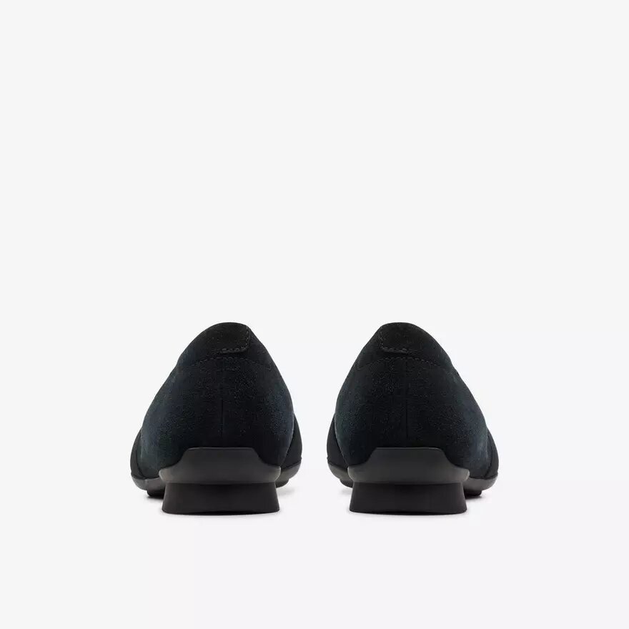 Zapatillas slip-on Jazmynn Gem de ante negro para mujer Zapatillas slip-on Jazmynn Gem de ante negro para mujer