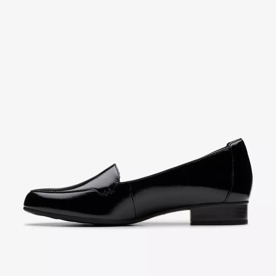 Zapatillas slip-on Krystine Lily de charol negro para mujer Zapatillas slip-on Krystine Lily de charol negro para mujer