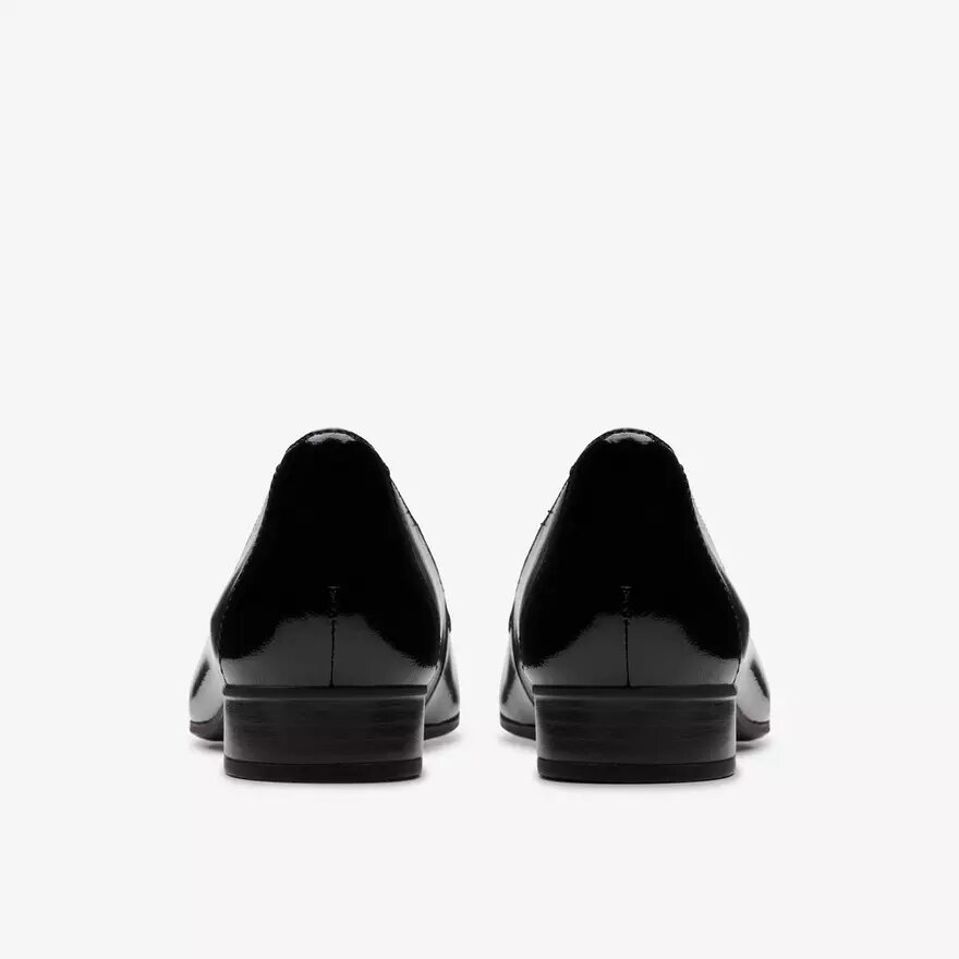 Zapatillas slip-on Krystine Lily de charol negro para mujer Zapatillas slip-on Krystine Lily de charol negro para mujer