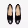Zapatillas slip-on Krystine Lily de charol negro para mujer Zapatillas slip-on Krystine Lily de charol negro para mujer