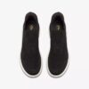 Zapatillas slip-on Nalle Step para mujer, de punto negro