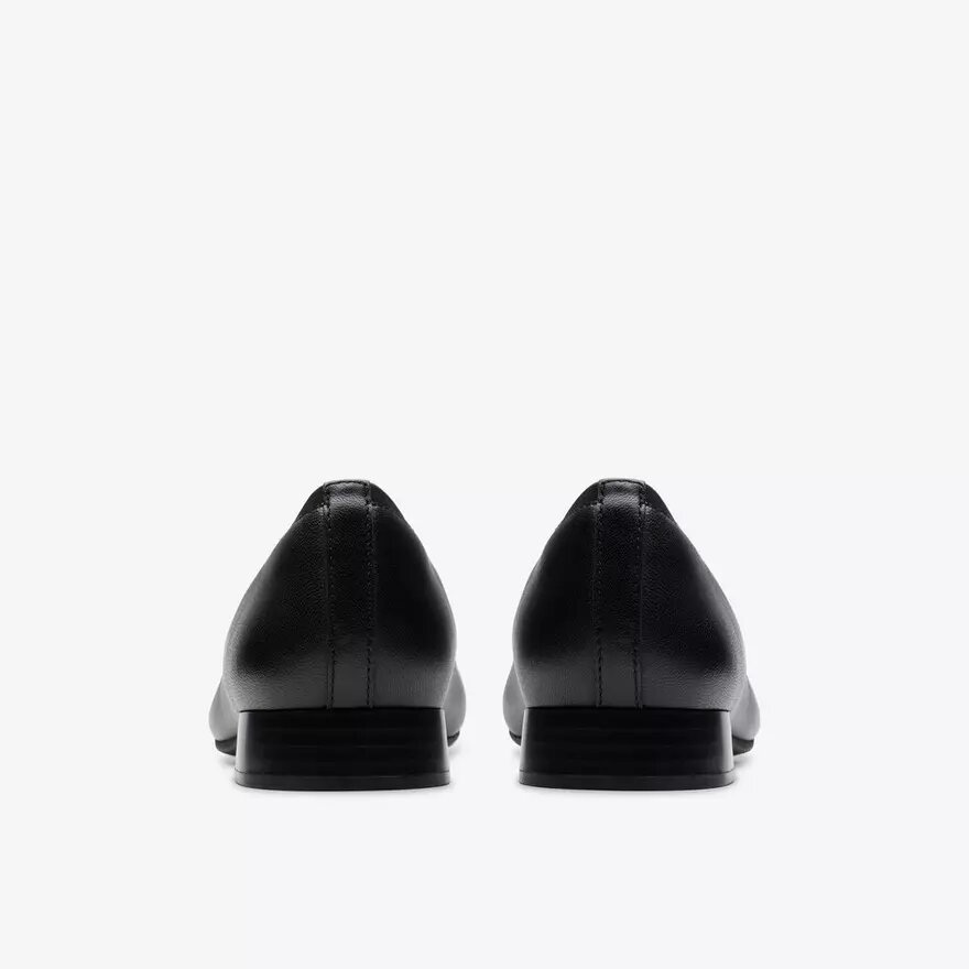 Zapatillas slip-on Natalyn de cuero negro oscuro para mujer Zapatillas slip-on Natalyn de cuero negro oscuro para mujer