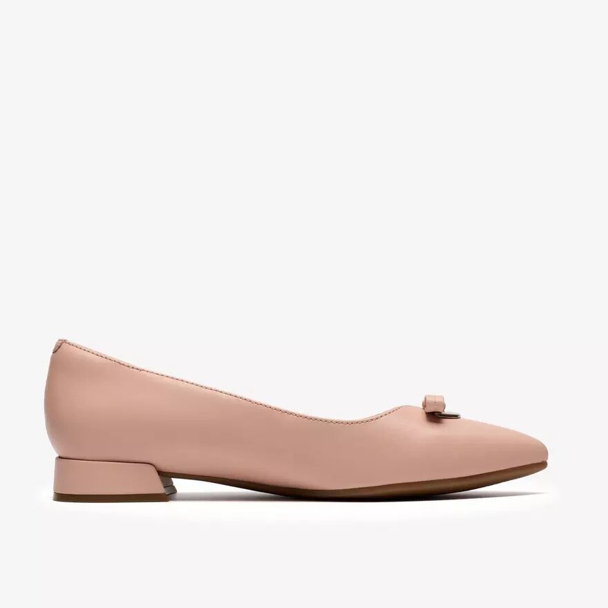 Zapatillas slip-on Natalyn Trim de piel rosa claro para mujer Zapatillas slip-on Natalyn Trim de piel rosa claro para mujer