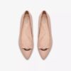 Zapatillas slip-on Natalyn Trim de piel rosa claro para mujer Zapatillas slip-on Natalyn Trim de piel rosa claro para mujer
