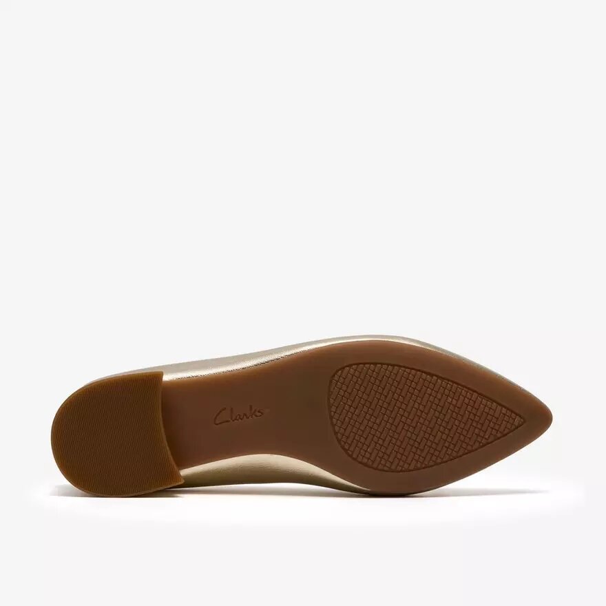 Zapatillas slip-on Natalyn Trim doradas metalizadas para mujer | Clark Zapatillas slip-on Natalyn Trim doradas metalizadas para mujer | Clark