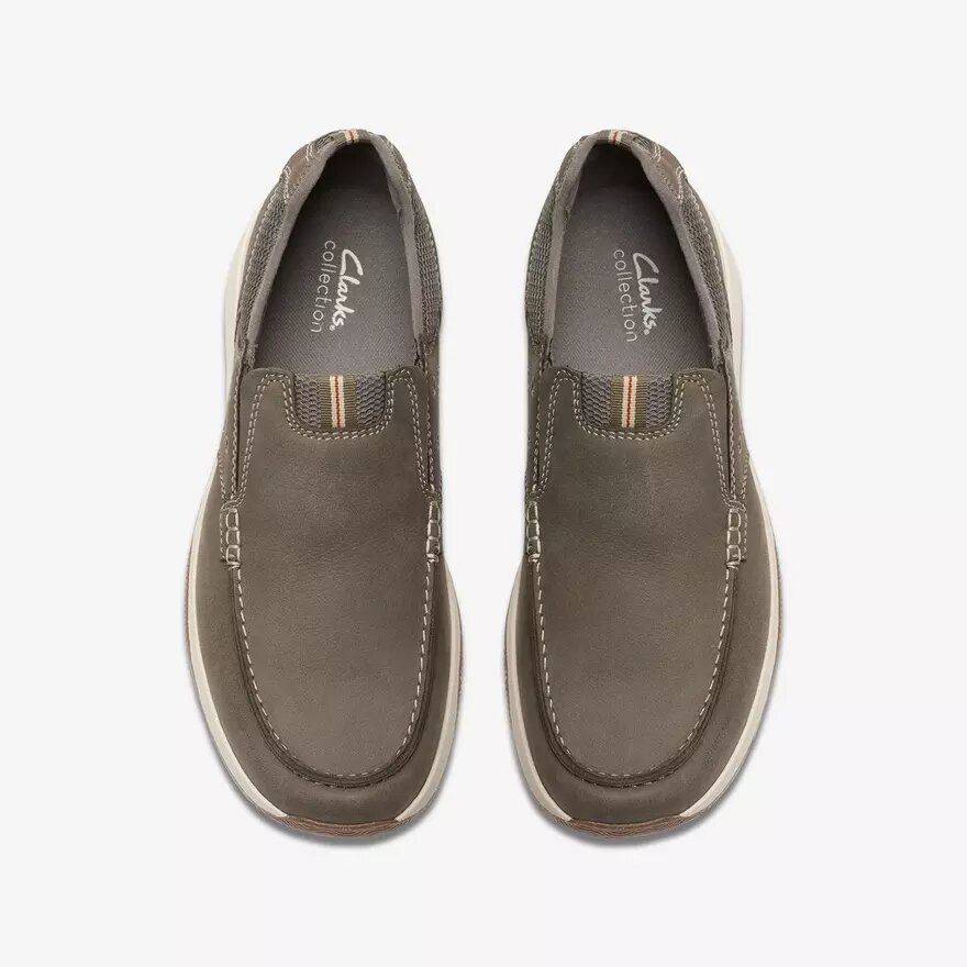 Zapatillas slip-on náuticas «Sailview Step» para hombre, de nubuck color topo Zapatillas slip-on náuticas «Sailview Step» para hombre, de nubuck color topo