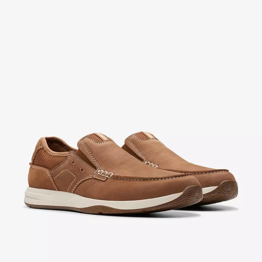 Zapatillas slip-on náuticas Sailview Step para hombre, de nubuck color tostado claro Zapatillas slip-on náuticas Sailview Step para hombre, de nubuck color tostado claro