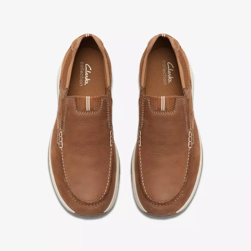 Zapatillas slip-on náuticas Sailview Step para hombre, de nubuck color tostado claro Zapatillas slip-on náuticas Sailview Step para hombre, de nubuck color tostado claro