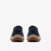 Zapatillas slip-on Orlene para mujer, de nubuck azul marino