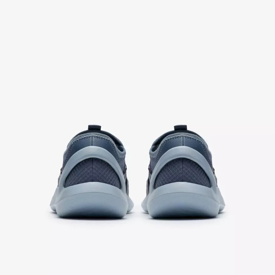 Zapatillas slip-on Solevana Step azul gris para mujer Zapatillas slip-on Solevana Step azul gris para mujer