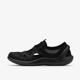 Zapatillas slip-on Solevana Step negras para mujer