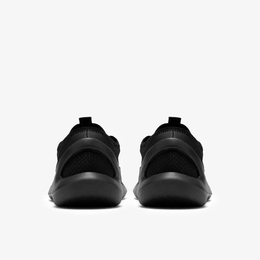 Zapatillas slip-on Solevana Step negras para mujer Zapatillas slip-on Solevana Step negras para mujer