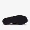 Zapatillas tipo mule Tessiah para mujer con cuñas de cuero negro