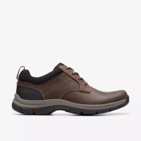 Zapatillas Walpath Low de cuero marrón con cordones para hombre