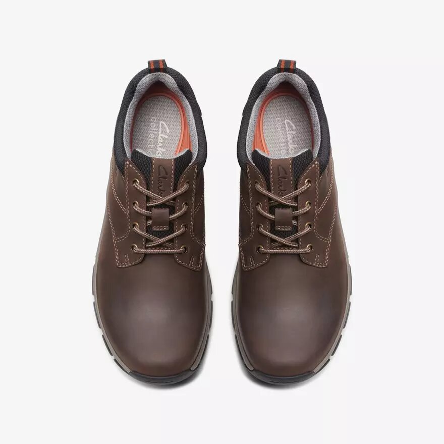 Zapatillas Walpath Low de cuero marrón con cordones para hombre Zapatillas Walpath Low de cuero marrón con cordones para hombre