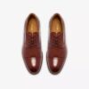 Zapatos brogue Bowburn Cap de cuero marrón claro para hombre