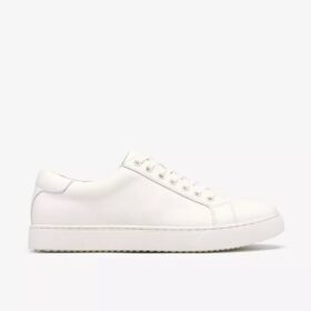 Zapatos con cordones Lockton para hombre en blanco