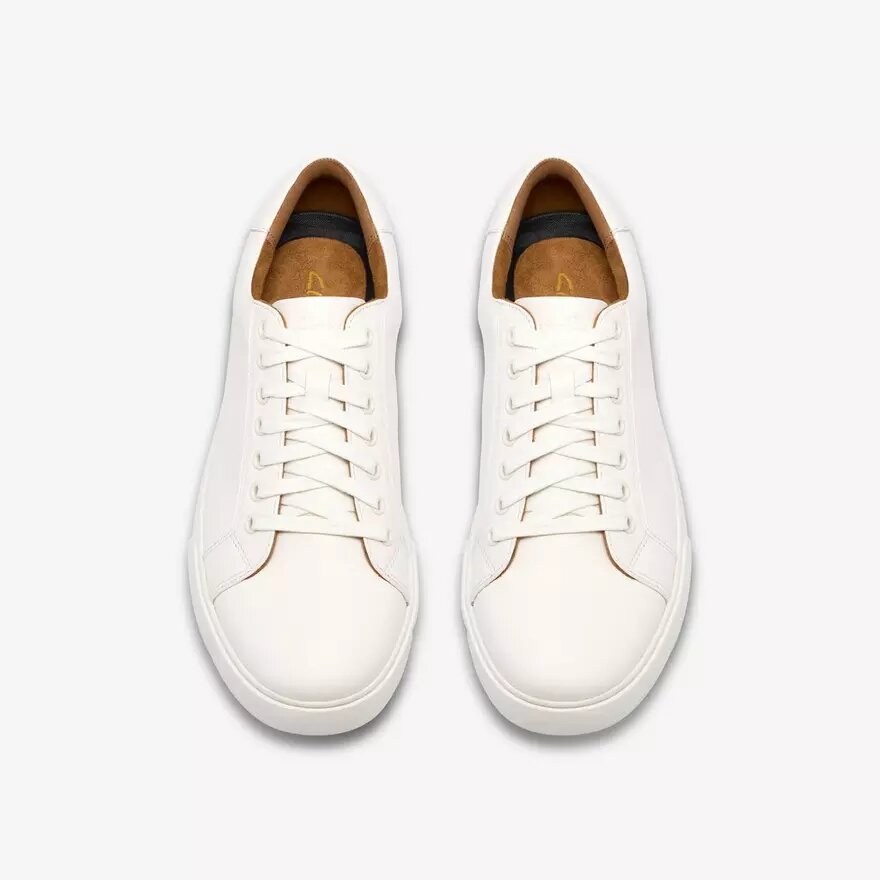 Zapatos con cordones Lockton para hombre en blanco Zapatos con cordones Lockton para hombre en blanco