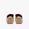 Zapatos de cuñas Tessiah Mule2 para mujer, en piel color tostado Zapatos de cuñas Tessiah Mule2 para mujer, en piel color tostado