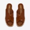 Zapatos de cuñas Tessiah Mule2 para mujer, en piel color tostado Zapatos de cuñas Tessiah Mule2 para mujer, en piel color tostado