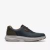 Zapatos de cuero azul marino con cordones Craftwell para hombre Zapatos de cuero azul marino con cordones Craftwell para hombre