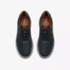 Zapatos de cuero azul marino con cordones Craftwell para hombre Zapatos de cuero azul marino con cordones Craftwell para hombre