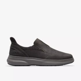 Zapatos de cuero marrón oscuro Mullan Step para hombre